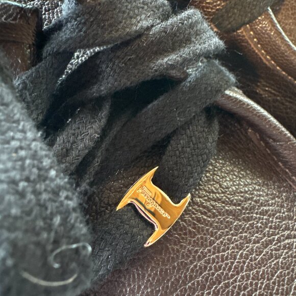 Salvatore Ferragamo Brown Chunky lace-up Oxford Shoes Size 11 - Picture 6 of 10